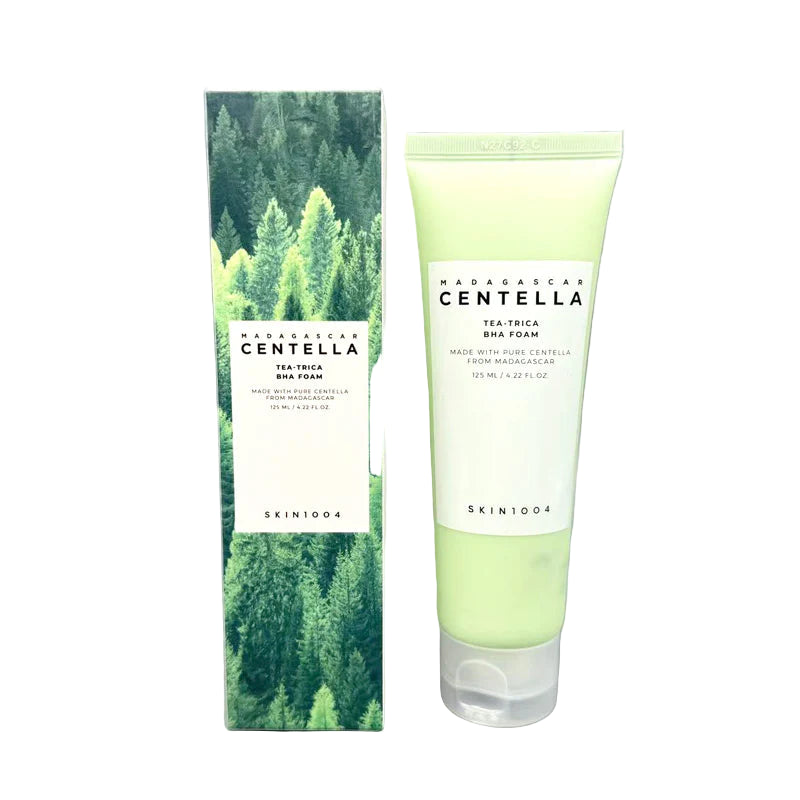 SKIN1004 - Madagascar Centella Tea-Trica BHA Foam 125ml - Makeup Stash Pakistan