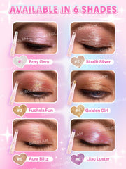 Shimmer Eyeshadow , Buildable Shimmer Stick , Long Lasting Glow , Jelly Texture , Highlighter Stick, Blush Stick , Makeupstashpk
