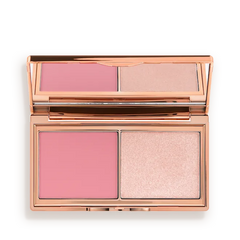 Charlotte Tilbury Blush & Glow Glide Palette – Radiant Cheek & Highlight Duo