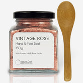 Nature Craft Vintage Rose Hand & Foot Soak – 150g
