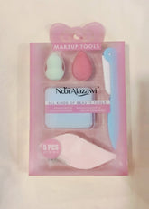 Noor Alazawi Makeup Tools All Kinds Of Beauty Tools 5Pcs Set - Makeup Stash Pakistan