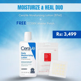 CeraVe Moisturizing Lotion (87ml) + FREE COSRX Master Patch - Makeup Stash Pakistan