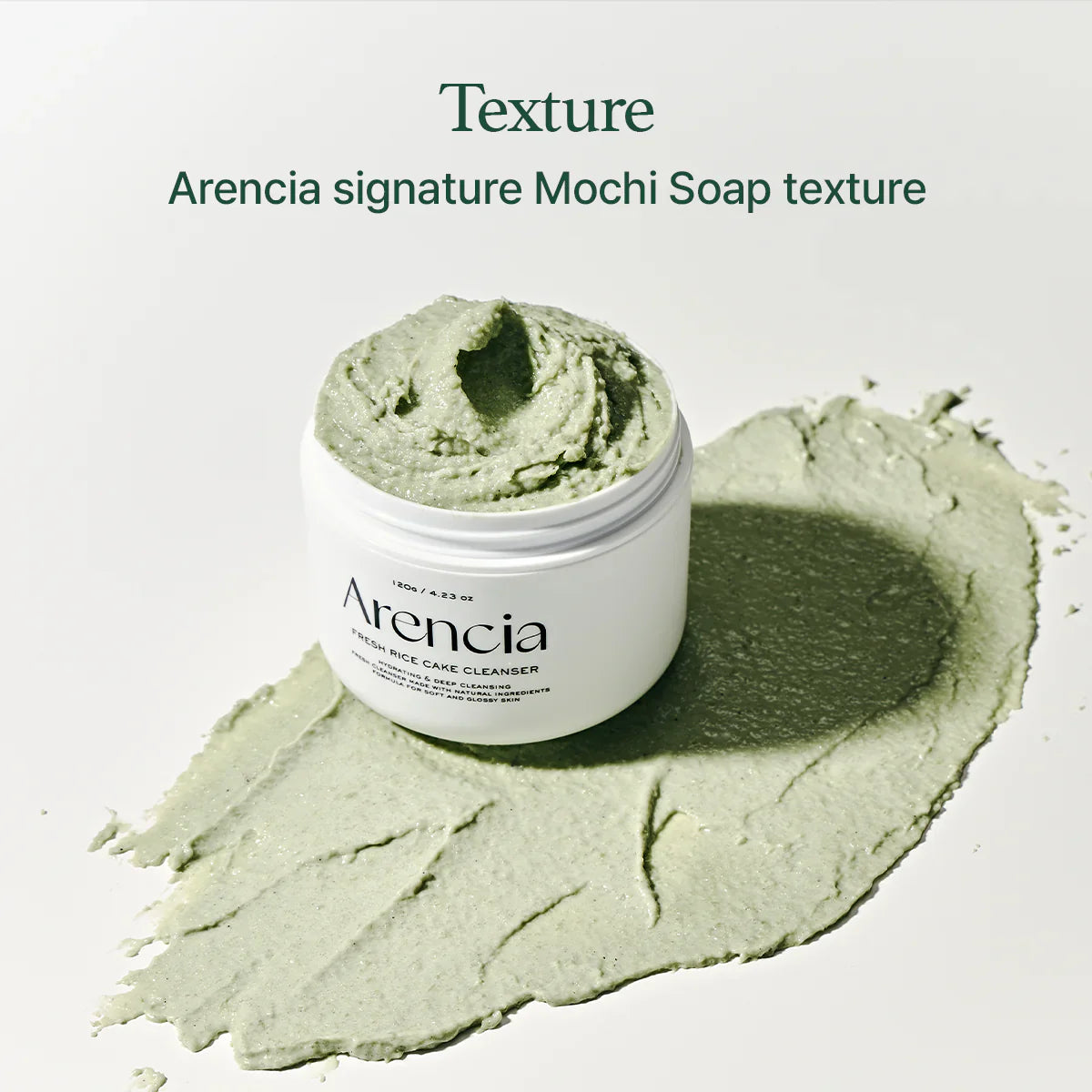 Arencia - Fresh Green Rice Mochi Cleanser 120g- Makeup Stash Pakistan Arencia - Fresh Green Rice Mochi Cleanser 120g- Makeup Stash Pakistan