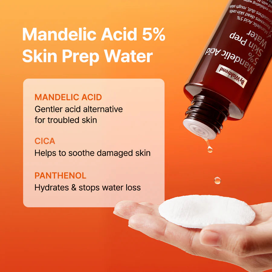 By Wishtrend - Mandelic Acid 5% Skin Prep Water 120ml - Makeup Stash Pakistan
 By Wishtrend - Mandelic Acid 5% Skin Prep Water 120ml - Makeup Stash Pakistan