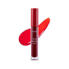 Etude House  - Dear Darling Water Gel Lip Tint OR204 Cherry Red (02) - Makeup Stash Pakistan