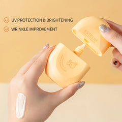 Estelin, Estelin Sunscreen, Estelin Super UV Sunscreen, Tone Up Sunscreen, Tone-Up Sunscreen, Vitamin C Sunscreen, Arbutin Sunscreen, Vitamin C & Arbutin, Face Sunscreen, Facial Sunscreen, UV Protection - Makeupstashpk