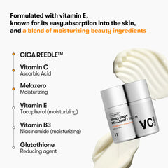 VT Vita Light Cream, Reedle Shot Cream, Korean Brightening Cream, Glow Moisturizer, Korean Skincare Pakistan, Vitamin Face Cream, Hydrating Glow Cream, VT Cosmetics Pakistan, Brightening Moisturizer, Niacinamide Cream, Korean Beauty Products,Makeupstashpk