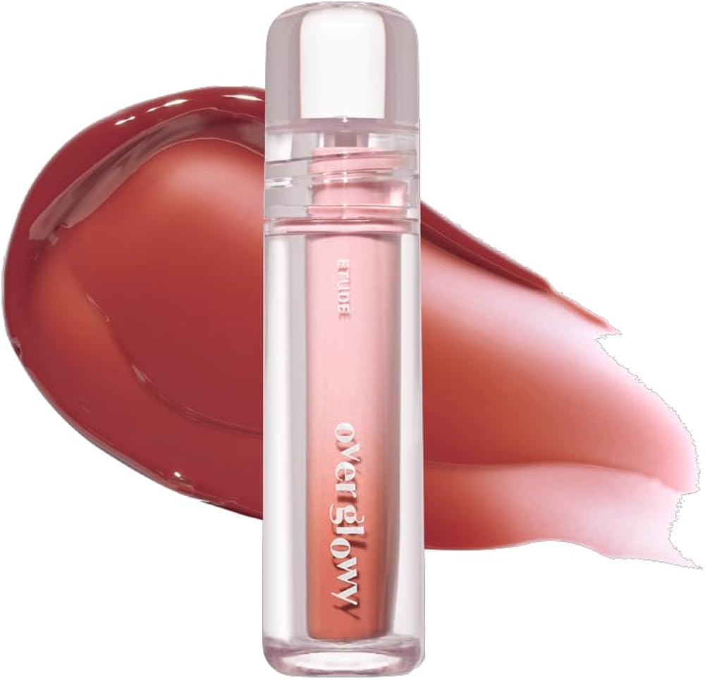 Etude House - Over Glowy Lip Tint 3g No#04 Baby Otter Brown - Makeup Stash Pakistan
