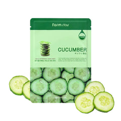FARM STAY - Visible Difference Mask Sheet Cocumber - Makeup Stash Pakistan