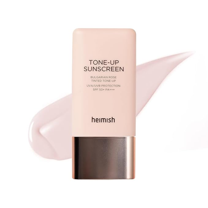 Heimish - Bulgarian Rose Tone-up Sunscreen SPF50+ PA+++ 30ml - Makeup Stash Pakistan