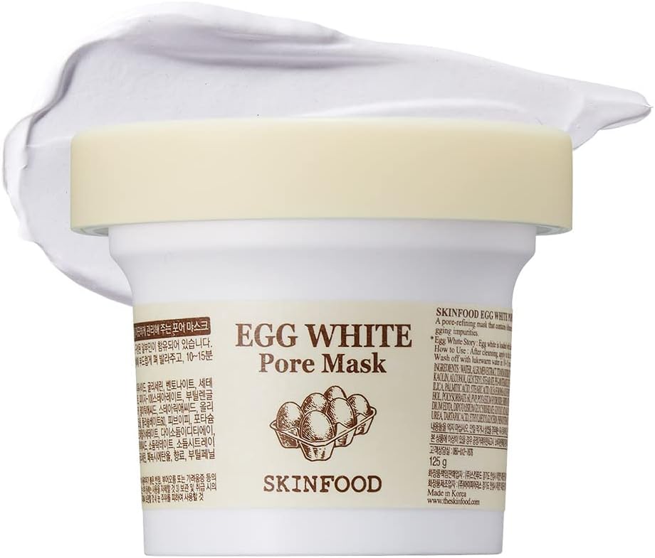 SKINFOOD Egg White Pore Mask 125g - Makeup Stash Pakistan