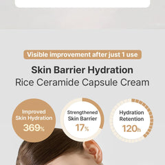Fully - Rice Ceramide Capsule Cream 90ml - Makeup Stash Pakistan