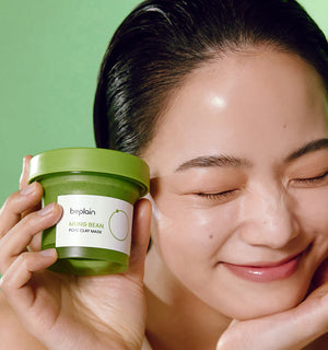mung bean mask, pore clay mask, deep cleansing mask, korean clay mask, oil control face mask, acne prone skin mask, pore tightening mask -Makeup Stash Pakistan