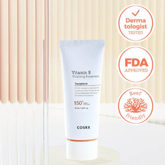 Cosrx - Vitamin E Vitalizing Sunscreen SPF50+ 50ml -Makeup Stash Pakistan