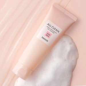 exfoliating gel cleanser, peeling gel face wash, Korean skincare cleanser, gentle exfoliator, face exfoliating gel, sensitive skin cleanser, Heimish All Clean, glowing skin cleanser, deep cleansing gel - Makeup Stash Pakistan