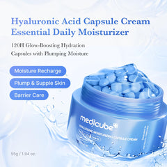 Medicube,Glowing,Face Cream,Moisturizing,Capsule Cream,deep hydration,glowing skin,Makeupstashpk