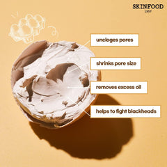 SKINFOOD Egg White Pore Mask 125g - Makeup Stash Pakistan