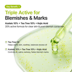 Purito,Azelaic Acid,Serum,Korean Serum,Brightening,Acne Care Treatment,Makeupstashpk