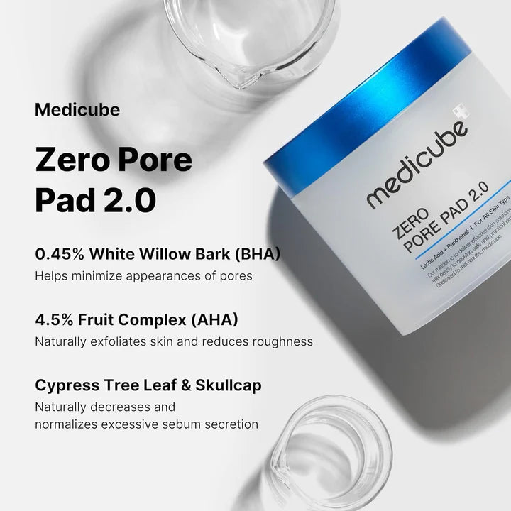 Medicube Zero Pore Pad 2.0 - 70 pads - Makeup Stash Pakistan Medicube Zero Pore Pad 2.0 - 70 pads - Makeup Stash Pakistan