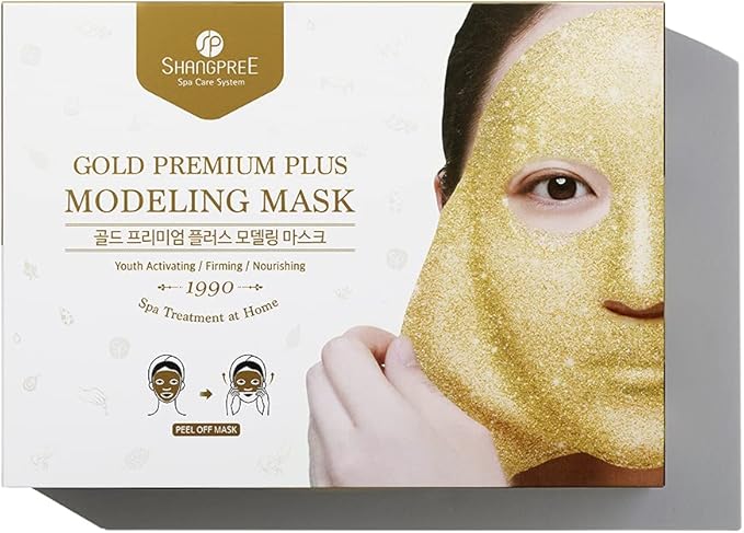 Shangpree - Gold Premium Plus Modeling Mask - Makeup Stash Pakistan
 Shangpree - Gold Premium Plus Modeling Mask - Makeup Stash Pakistan