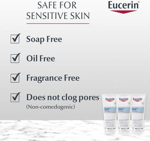 Eucerin,Skincare,Relief Face Wash,Redness Reducing,Eucerin Redness Relief,Makeupstashpk