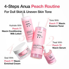 Anua Peach 77% Niacin Conditioning Milk 150ml - Makeup Stash Pakistan