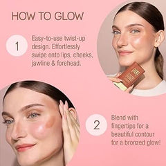 pixi bronzer stick, beachglow bronzer, cream bronzer stick, hydrating bronzer, natural glow makeup, pixi beauty pakistan, sun kissed bronzer, contour stick, glow makeup stick, dewy makeup, cream contour - Makeup Stash Pakistan