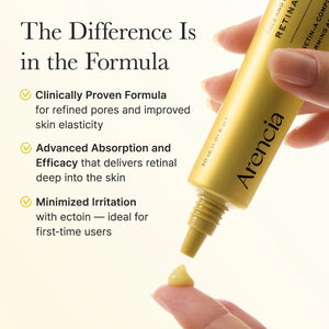 arencia retinal booster shot, arencia retinal cream, arencia moisturizer, retinal face cream, retinal eye cream, anti aging moisturizer, korean skincare, korean retinal cream, retinaldehyde cream, wrinkle repair cream, fine lines treatment, firming face cream, niacinamide moisturizer, peptide moisturizer - Makeupstashpk