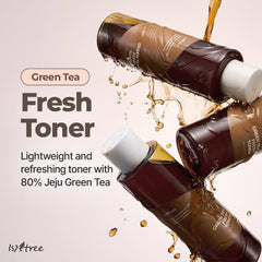 Isntree - Green Tea Fresh Toner 200ml-Makeup Stash Pakistan