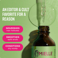 Mielle,Hair Oil,Strong Hairs,Rosemary Oil,Natural Essential Oils,Strengthening Oil,Makeupstashpk