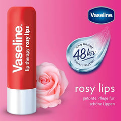 Vaseline - Lip Therapy Rosy Lips 4.8g - Makeup Stash Pakistan