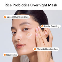 Abib - Rice Probiotics Overnight Mask Barrier Jelly 80ml - Makeup Stash Pakistan