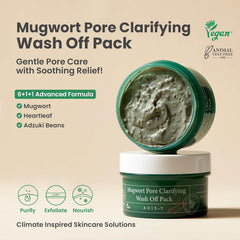 Axis-Y,Face Mask,Soothing Korean Face Mask,Wash-Off Pack,deep cleansing mask,Makeupstashpk