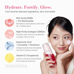 collagen bubble serum, korean skincare serum, anti aging serum, hydrating serum, glowing skin serum, wrinkle repair serum,skin firming serum, collagen skincare - Makeup Stash Pakistan