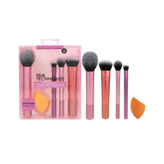 Real Technique Everyday Essentials Brush set (5Pcs) - Makeup Stash Pakistan