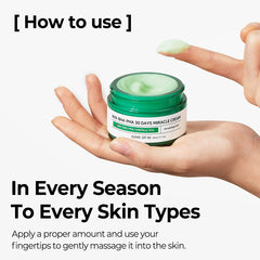 Some By Mi - AHA, BHA, PHA 30 Days Miracle Cream 60g-Makeup Stash Pakistan