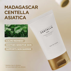 Centella Cream, Korean moisturizer, Centella cream, soothing moisturizer, hydrating face cream, sensitive skin moisturizer, Korean skincare, skin barrier repair cream, calming cream, acne-prone skin moisturizer, lightweight moisturizer - Makeup Stash Pakistan