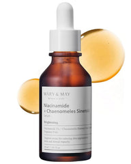 Mary & May - Niacinamide + Chaenomeles Sinensis Brightening Serum 30ml - Makeup Stash Pkistan