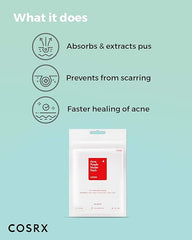COSRX Acne Pimple Master Patch – Hydrocolloid Spot Treatment for Pimples & Breakouts