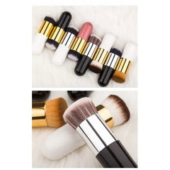 Bronson Professional Fat Brush For Foundation, Face Powder And Blush (Multi-Color) - Makeup Stash Pakistan