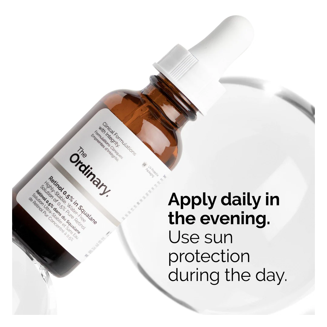 Retinol Serum Pakistan, Anti Aging Serum, Acne Treatment Serum, Squalane Serum, The Ordinary Pakistan, Wrinkle Care Serum, Skin Renewal Serum, Face Serum 30ml, Skincare Pakistan - Makeup Stash Pakistan
