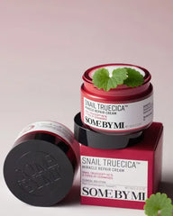 Some By Mi - Snail Truecica Miracle Repair Cream 60g-Makeup Stash Pakistan