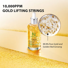 24K Gold Serum, Anti Aging Serum ,Erasing Wrinkles ,Fine Lines, Collagen , Peptides, Evens Skin Tone , Dull Skin , Saggy Skin , Makeupstashpk
