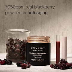 Brightening , Deep-Cleansing Face Mask , Glowing skin mask , Hydrating wash off mask , Blackberry face mask , Makeupstashpk
