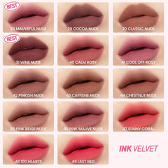 Last Red lip tint, Korean lip tint, matte lip tint, red lipstick, long lasting lip tint, K-beauty makeup, velvet lip tint, classic red lip color - Makeup Stash Pakistan