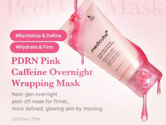 Medicube PDRN Pink Caffeine Overnight Wrapping Mask 75ml – Firming & Brightening Sleeping Mask