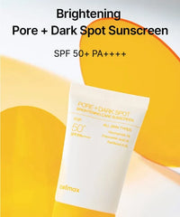 Pore+ Dark Spot Sunscreen, Brightening Care Sunscree, Tone Correcting, UV Protection, Makeup Stash Pakistan