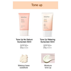 Innisfree - Toneup Watering Sunscreen Ex 60ml - Makeup Stash Pakistan