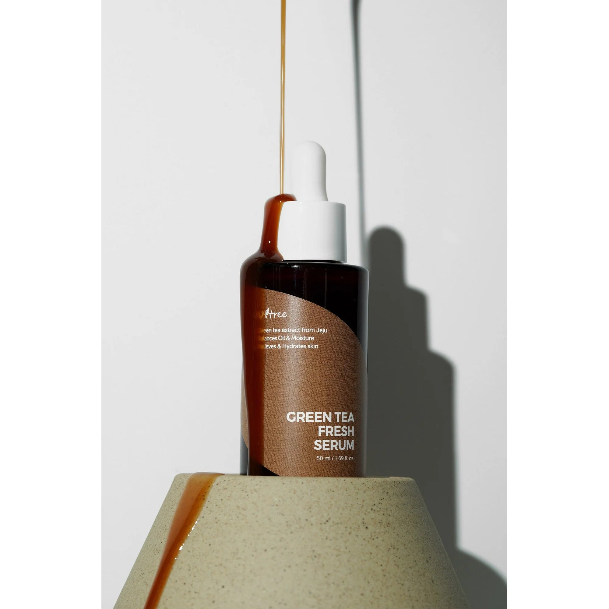 Isntree - Green Tea Fresh Serum 50ml-Makeup Stash Pakistan