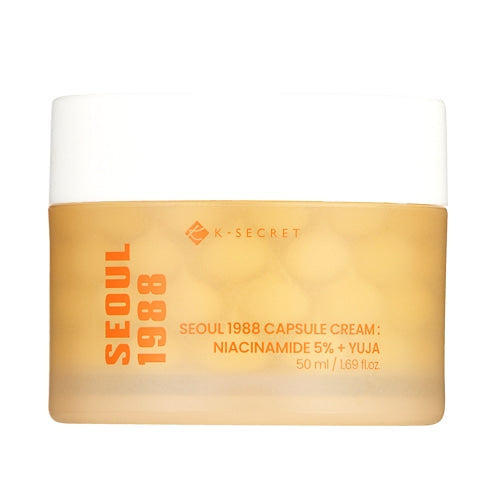 K-Secret - Seoul 1988 Capsule Cream: Niacinamide 5%+Yuja 50ml - Makeup Stash Pakistan